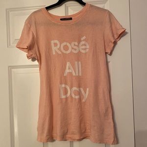 Wildfox Rosé All Day t-shirt